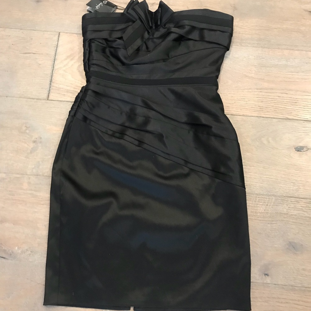 White House/Black Market Black evening dress